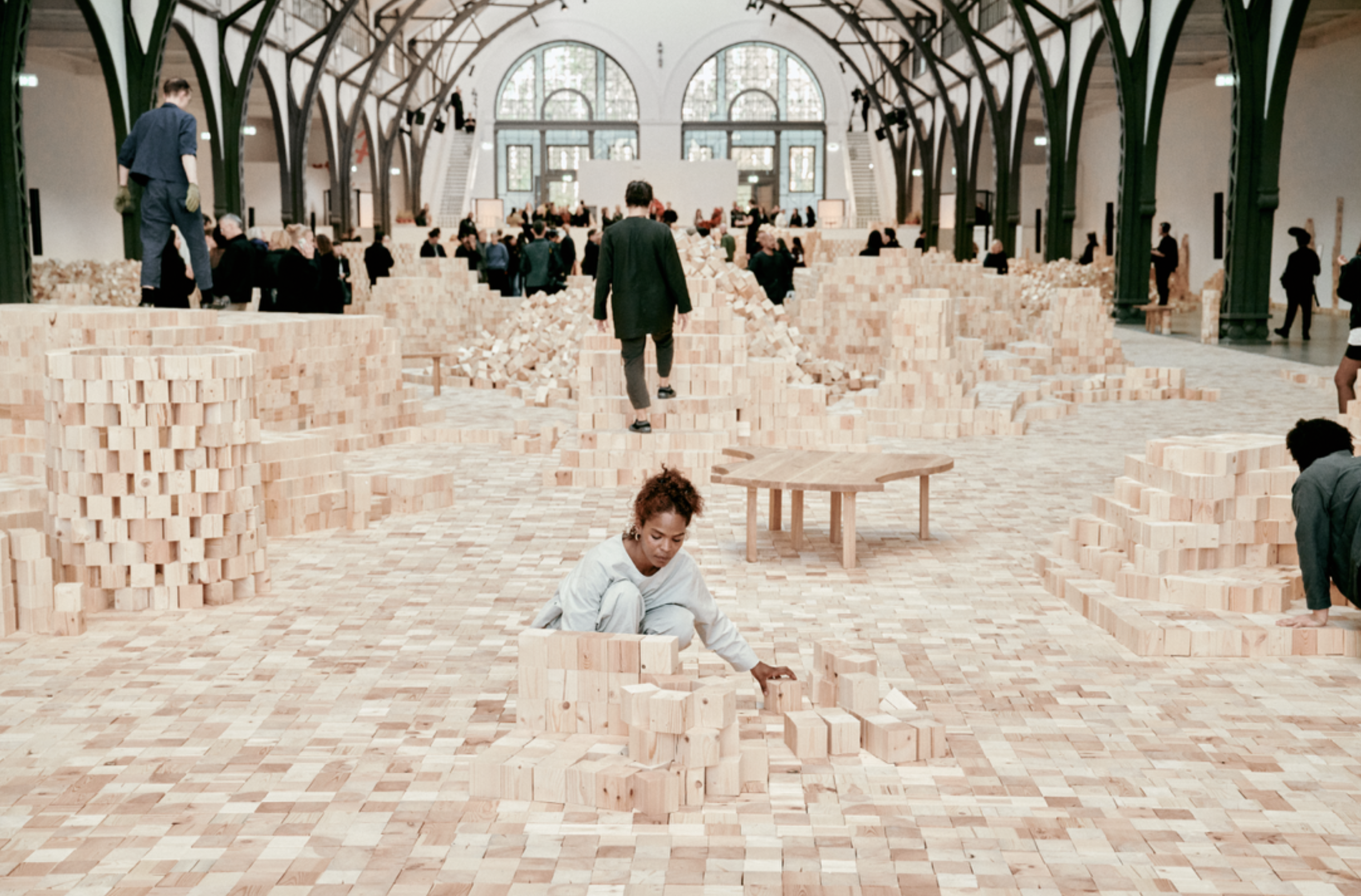 wooden building block
