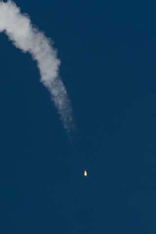 Antares Rocket Takes Off, Jan. 9, 2014