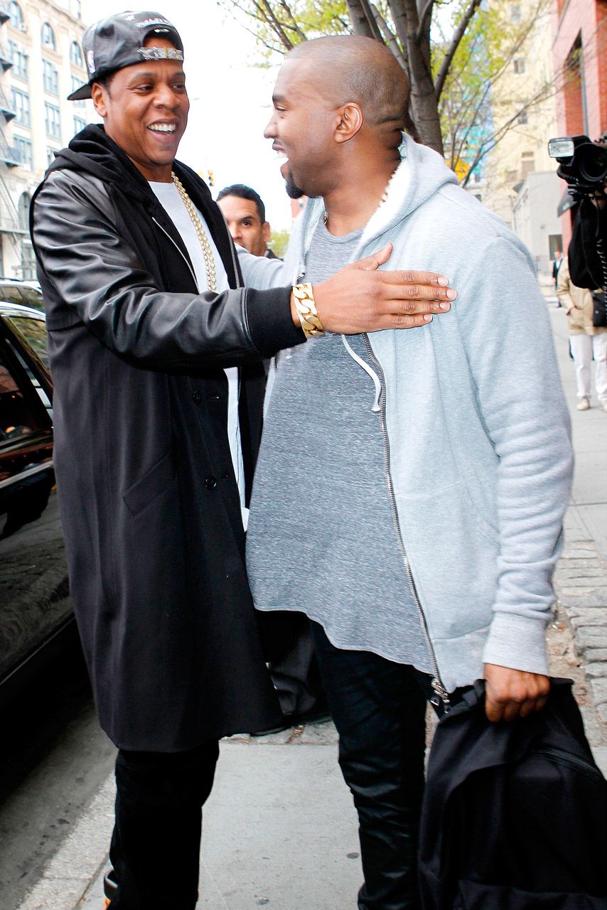 Kanye West and Jay-Z