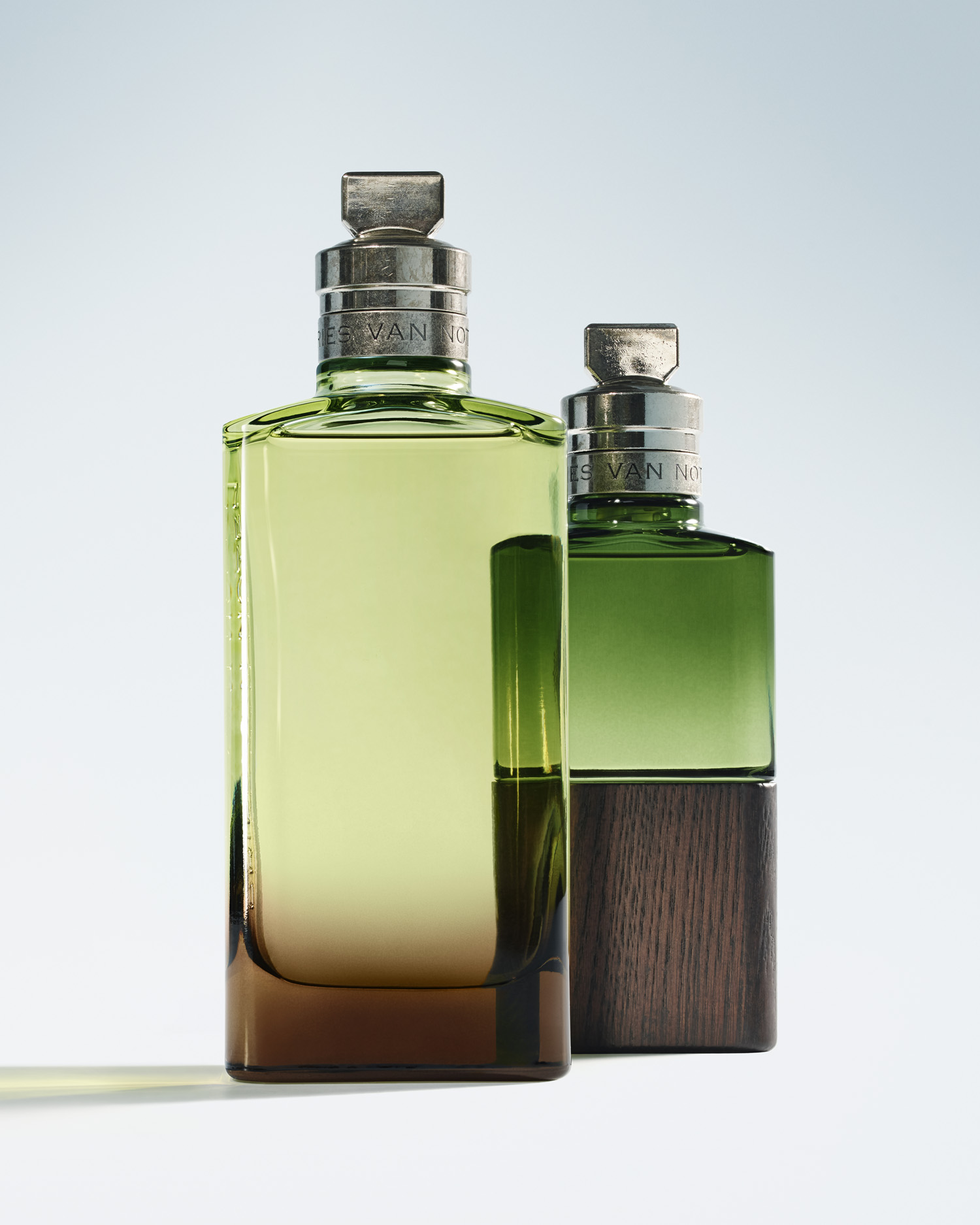 Dries Van Noten Mystic Moss perfume bottles