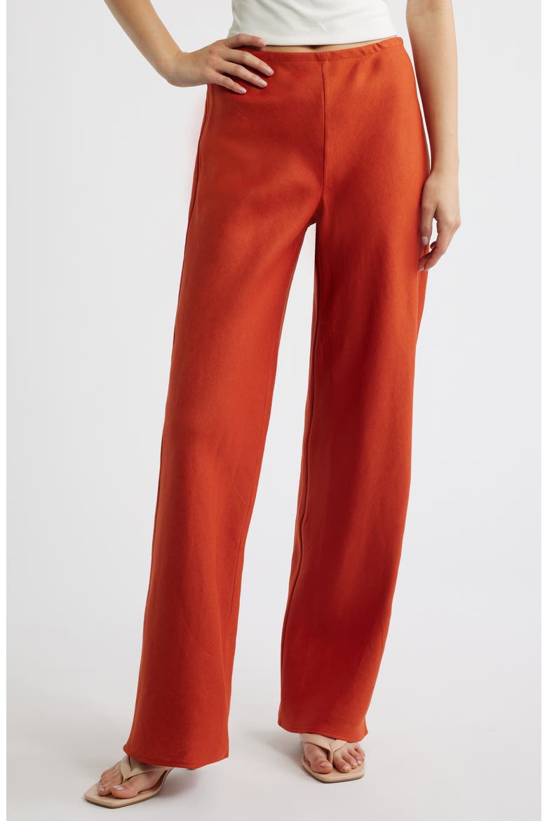 Gale High Waist Linen Pants