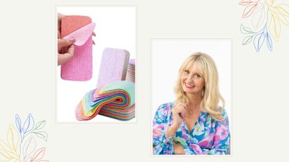 composite of product image and Lynsey Crombie cleaning expert