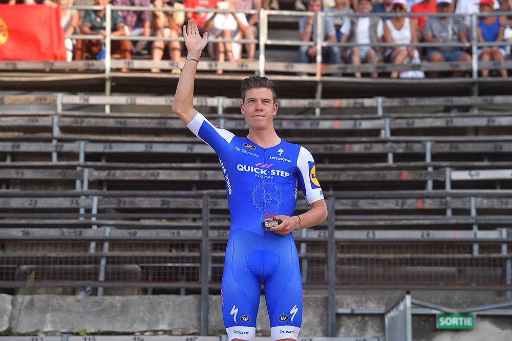 Bob Jungels is best Young Rider after stage 1 at the Vuelta a Espana