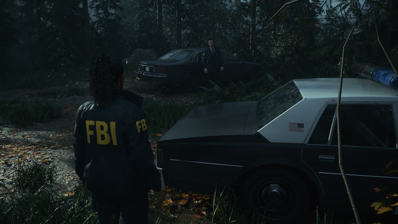 Alan Wake 2 image fidelity comparison screenshots