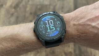 Garmin Fenix 8 on wrist