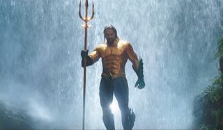 Aquaman in his classic costume