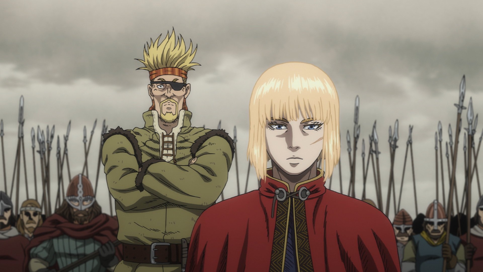 Canuto más joven en Torkel y Vinland Saga