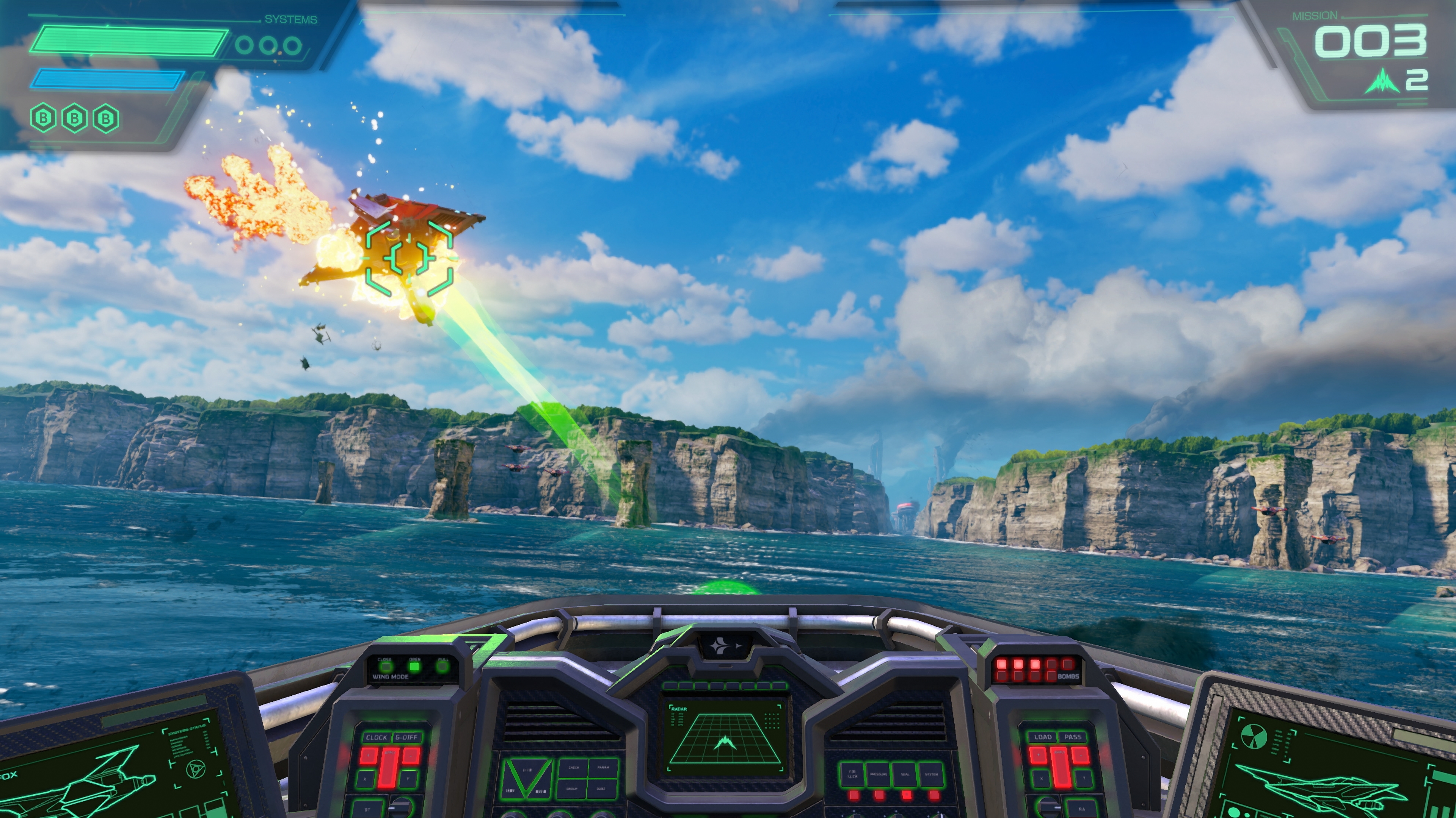 Screens from Star Fox on Nintendo Switch 2