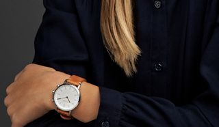 Kronaby Nord hybrid smartwatch leather