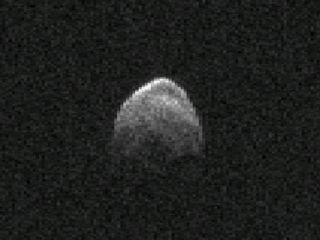 Asteroid 2005 YU55 Nov. 6, 2011, Radar Image