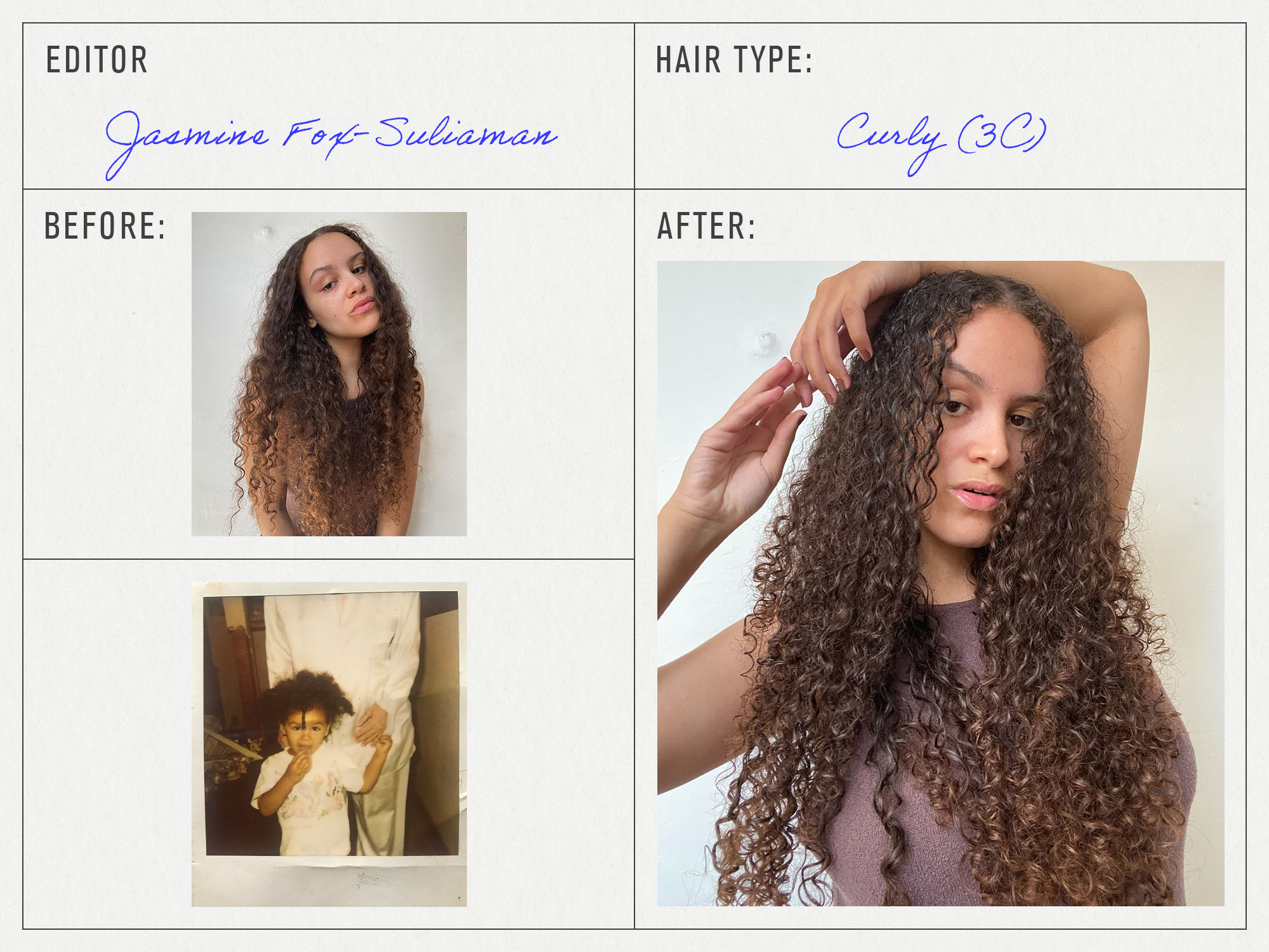 Editor Curly Hair Story
