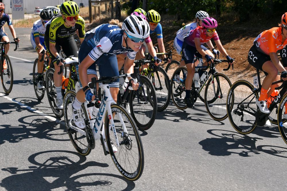 Trek-Segafredo again rode aggressively on stage 2