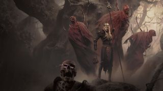 Diablo 4 Necromancer build concept art