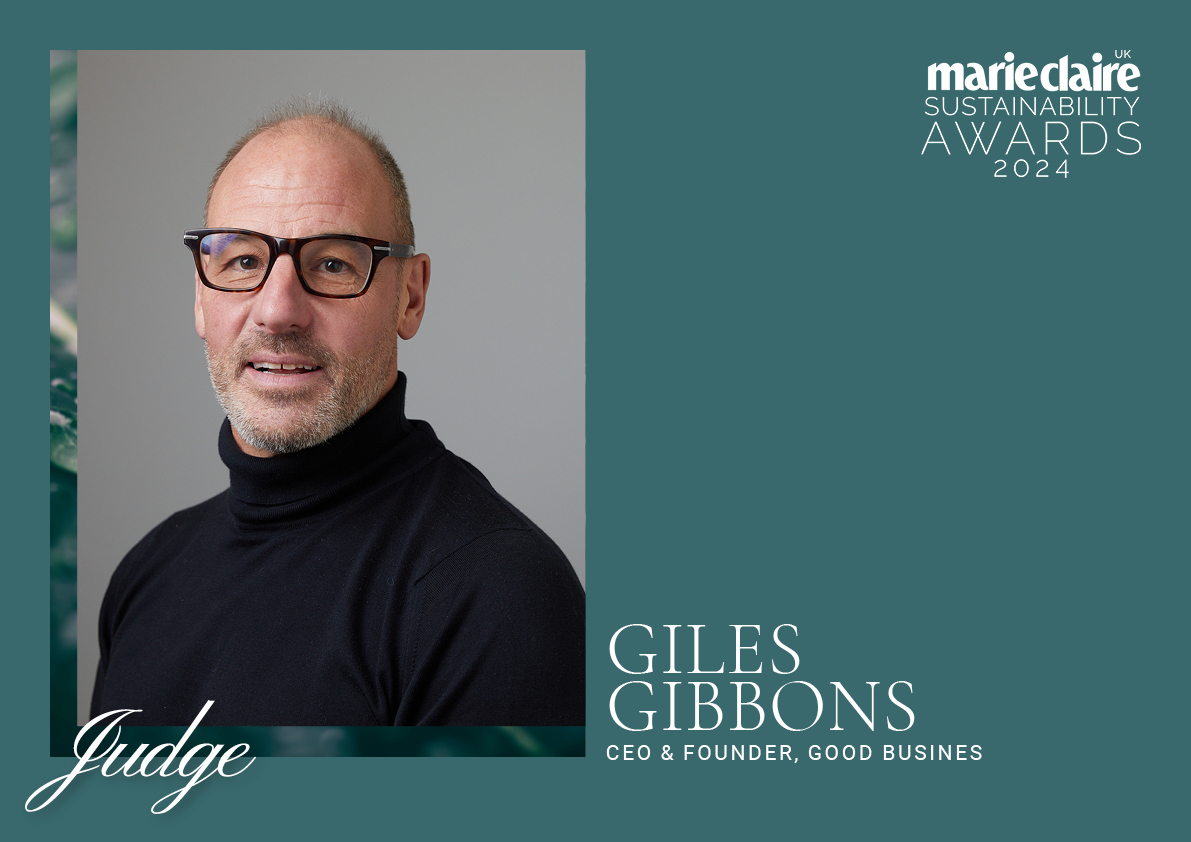 Marie Claire Sustainability Awards judges 2024 - Giles Gibbons