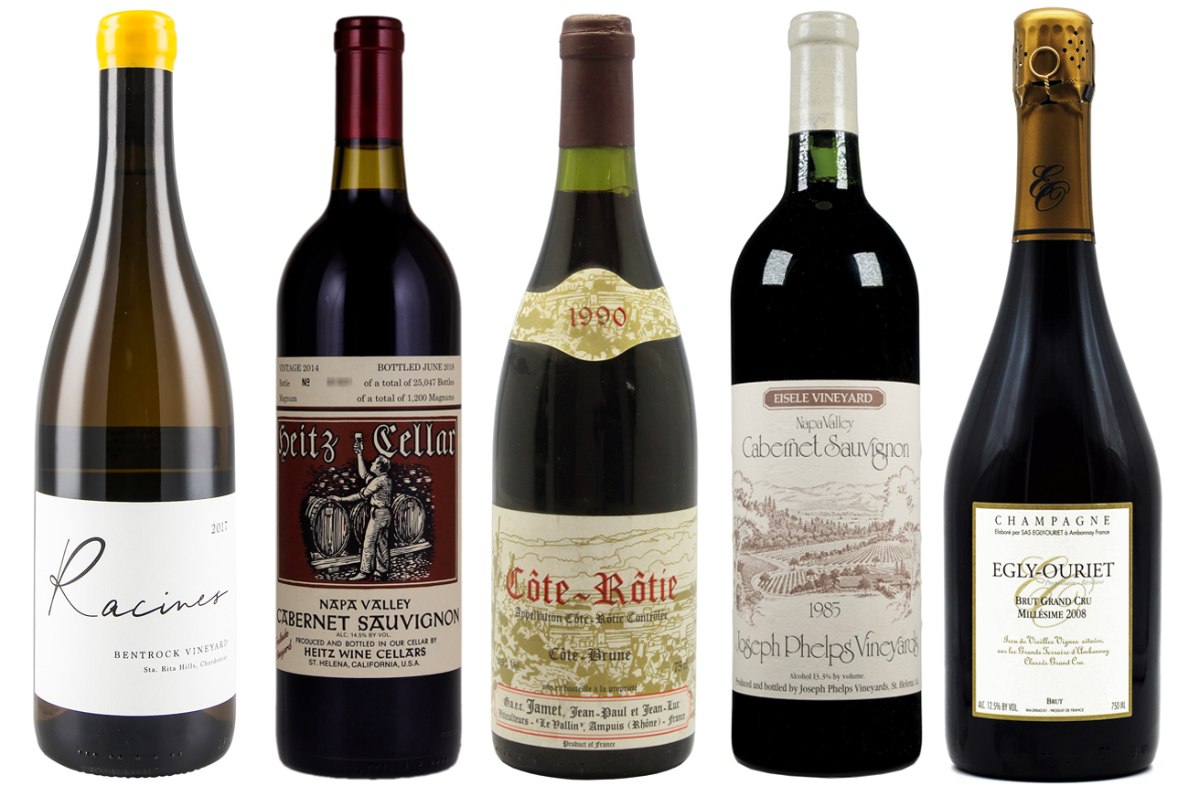 Top 10 fine wines; Matthew Luczy wines 2020