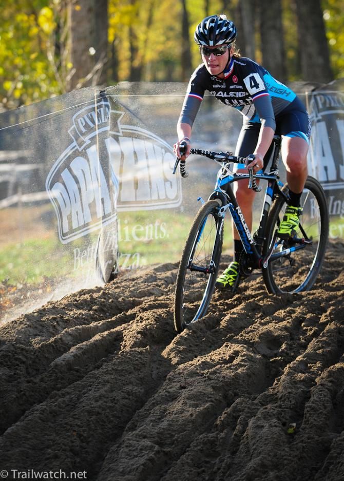 Caroline Mani (Raleigh Clement) riding very deep sand