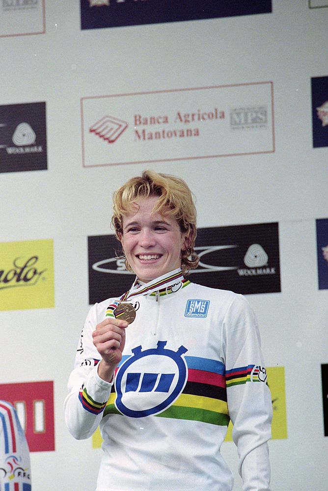 Genevieve Jeanson won the junior Worlds in 1999