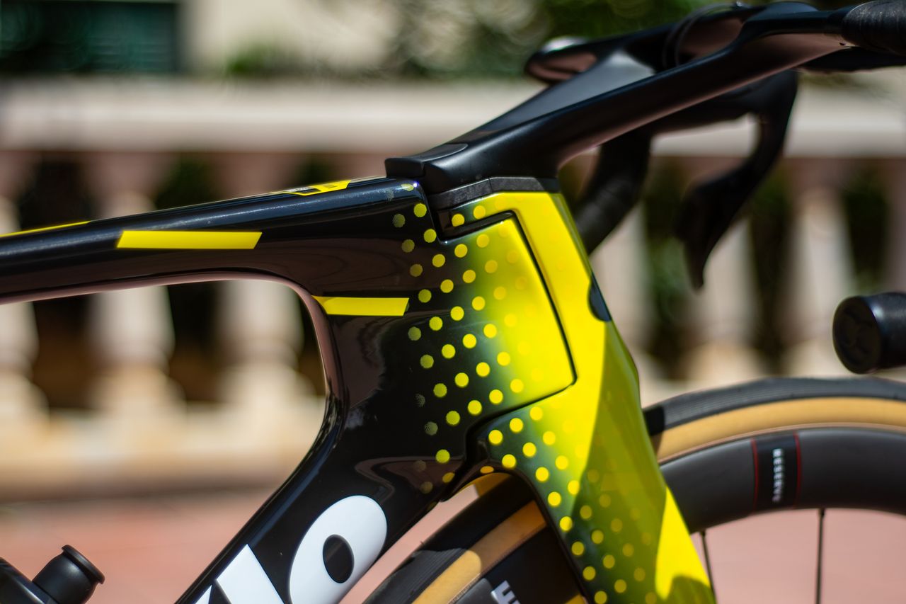 Jonas Vingegaard's Cervelo S5 Tour de France race bike