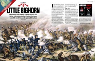 History of War magazine battle of the little bighorn article