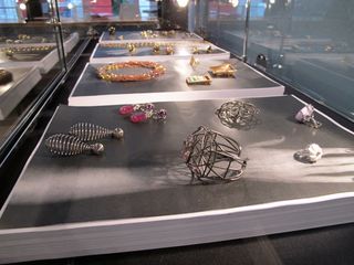 jewellery displayed