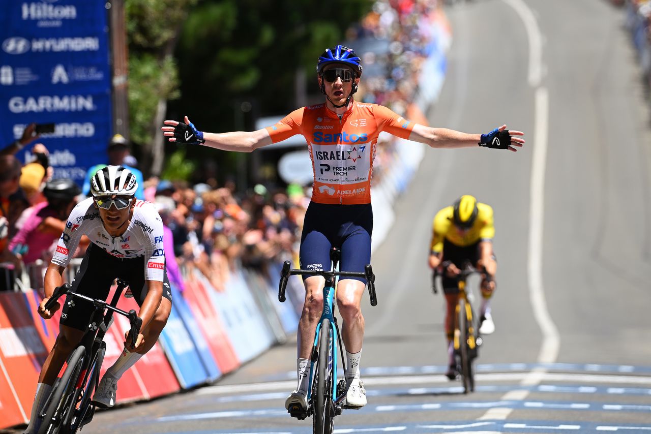 Stevie Williams wins the 2024 Tour Down Under