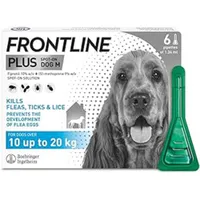 Frontline Plus Spot-on Flea Treatment | 45% off at AmazonWas £57.79 Now £32.04 Frontline Plus Spot-on Flea Treatment | 45% off at AmazonWas £57.79 Now £32.04