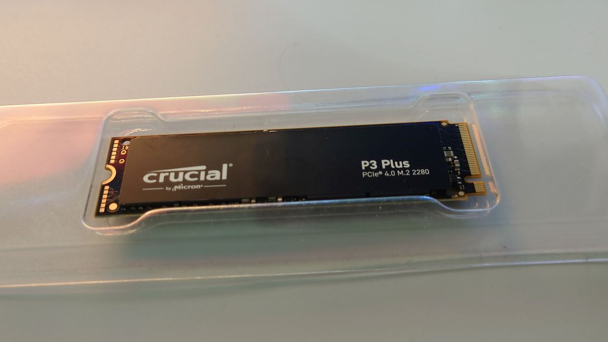 Crucial P3 4TB PCIe M.2 2280 SSD, CT4000P3SSD8