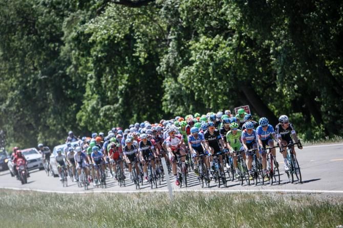 The peloton was in no hurry to chase earlier in the stage