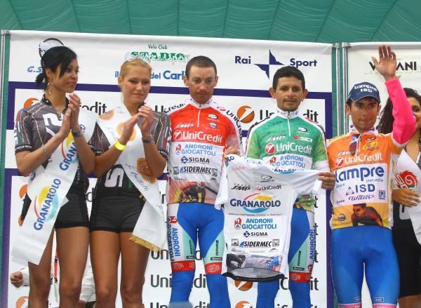 Emanuele Sella (Androni GIocattoli) retains the overall lead.