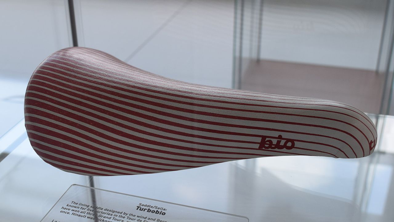 Hinault's famous Selle Italia Turbobio