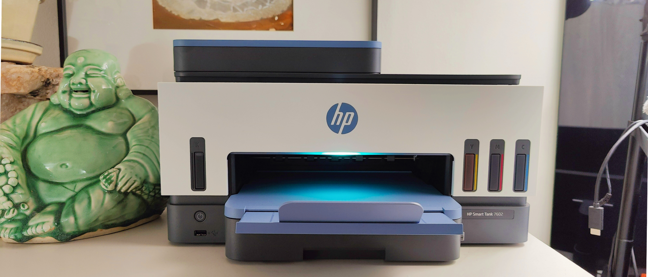 Tremble bande peddling HP Smart Tank 7602 All-in-One printer review | Laptop Mag
