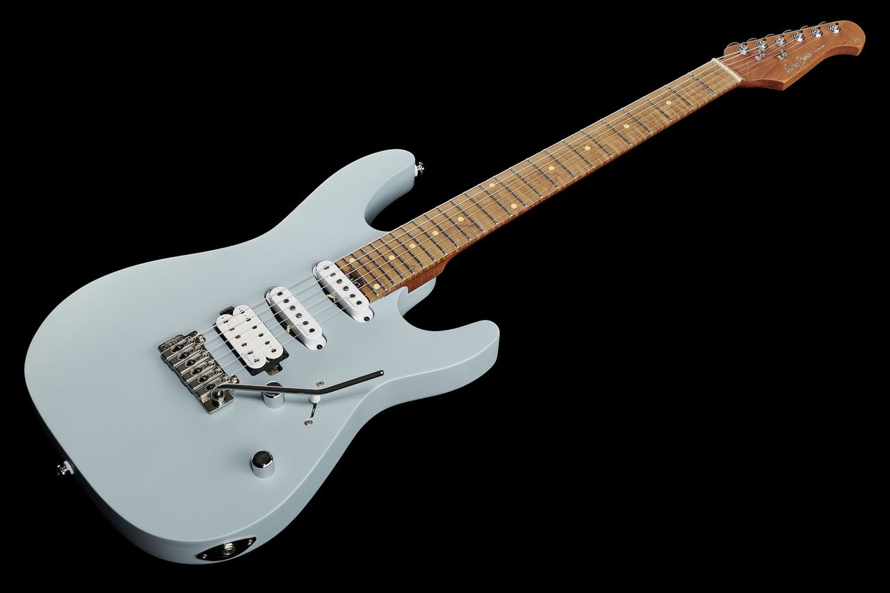 Harley Benton Fusion-III HSS Roasted Daphne Blue