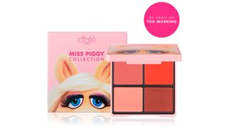 Holly Willoughby's hair, Ciate London All About Moi Miss Piggy Blusher Palette in Flaunt It, £29