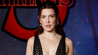 Millie Bobby Brown Gives the Naked Dress Trend a Festive Flair | Marie