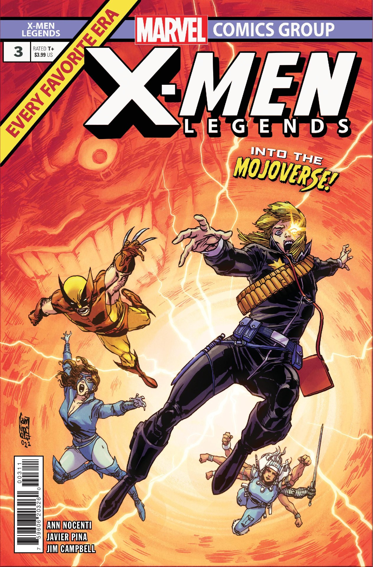 X-Men Legends #3 cover