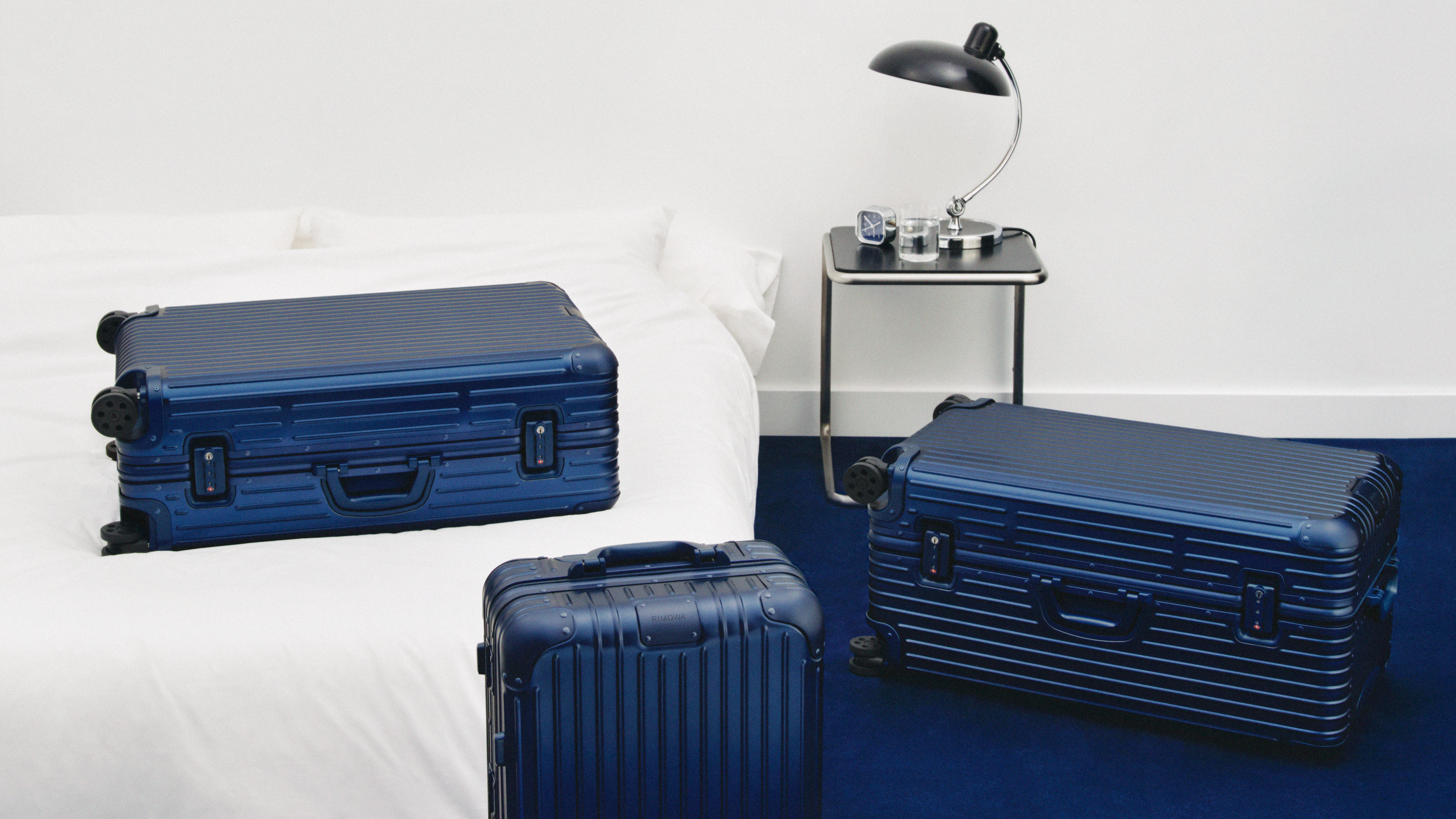rimowa ink blue original collection