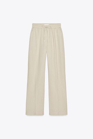 Linen Straight Leg Pants