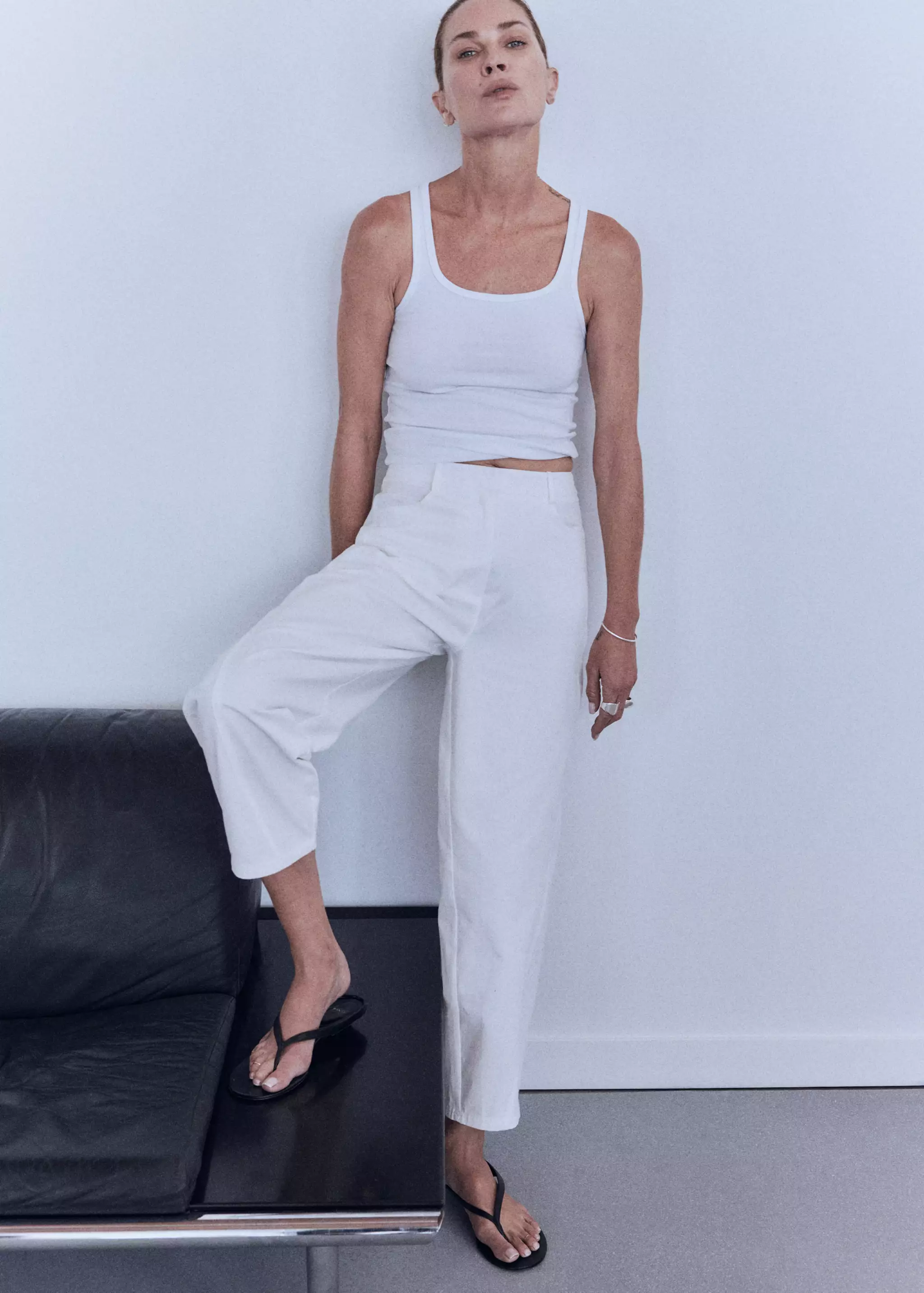 High-Waisted Balloon Trousers - Women | Mango United Kingdom