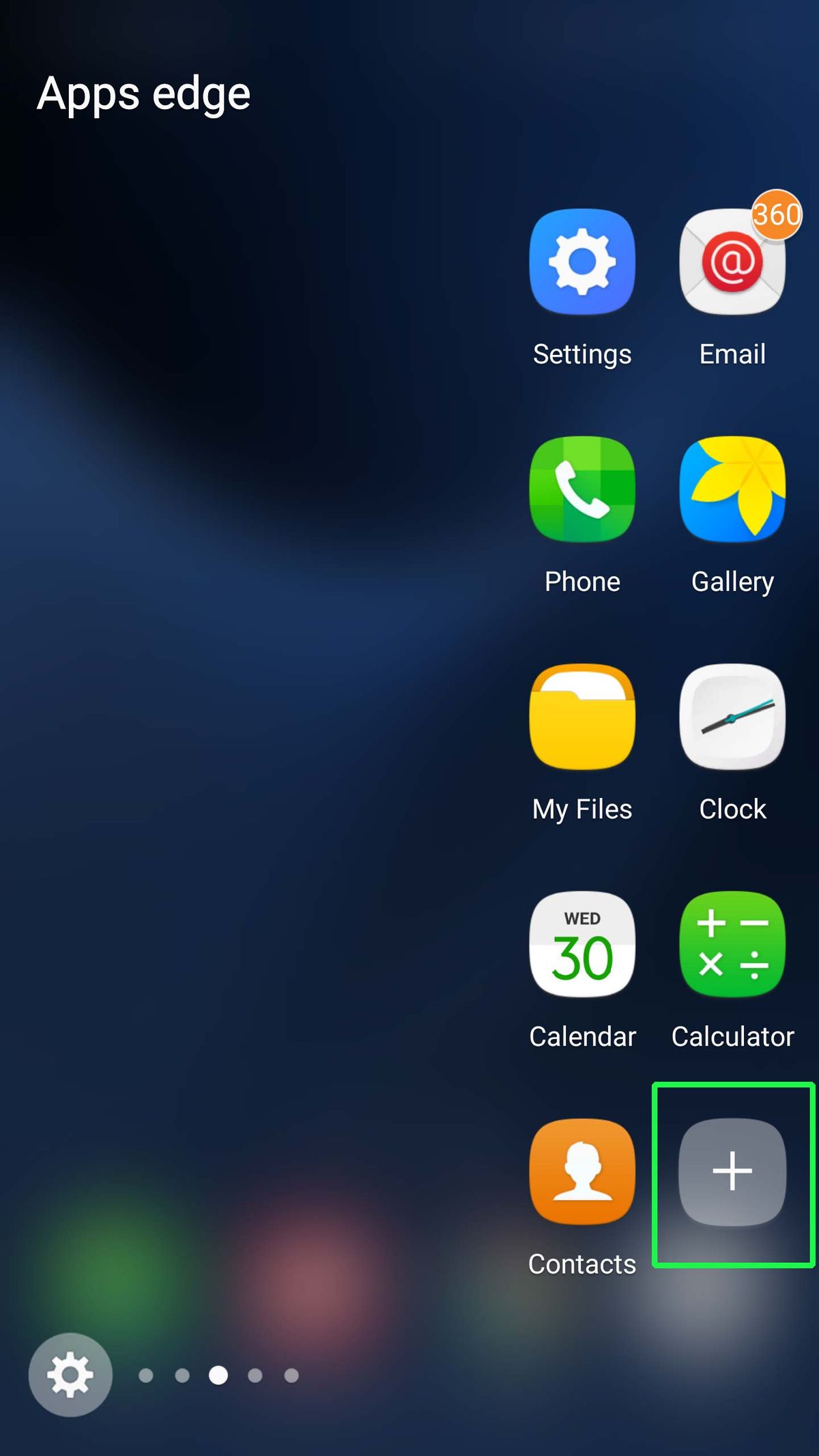 Galaxy S7 Edge How to Set Up Edge Screen Samsung Galaxy S7 User