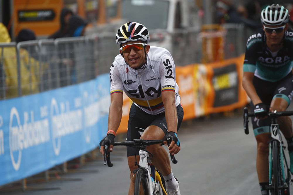 Sergio Henao (Team Sky) stage 15 at the Giro d'Italia