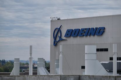 Boeing plant outside Seattle