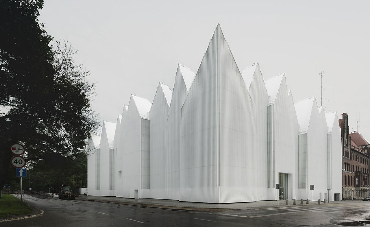 The Philharmonic Hall Szczecin in Poland 