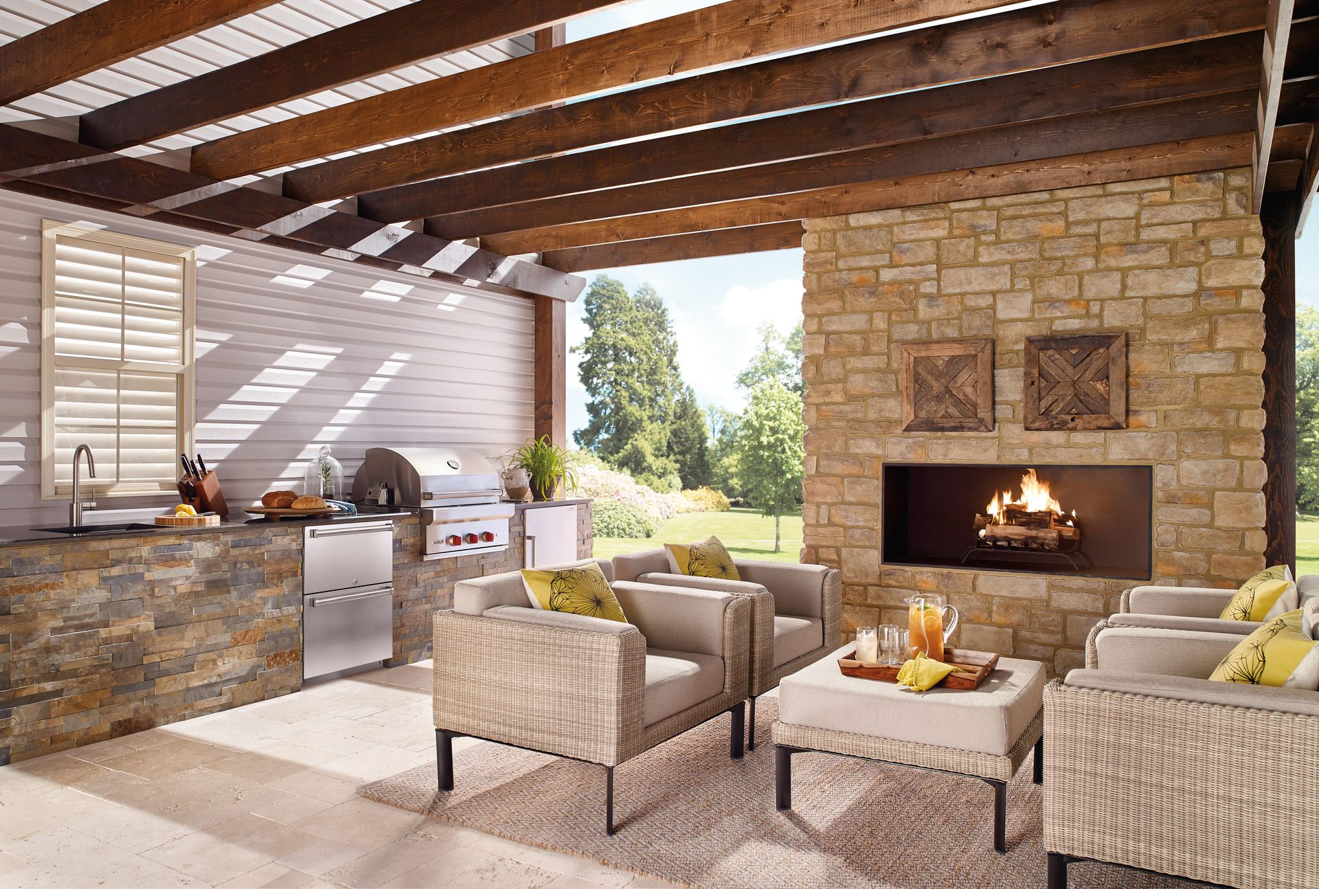 15 Built-In Outdoor Grill Ideas for the Ultimate Hangout | Livingetc