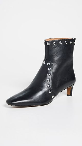 Madewell Dimes Kitten Heel Studded Boots