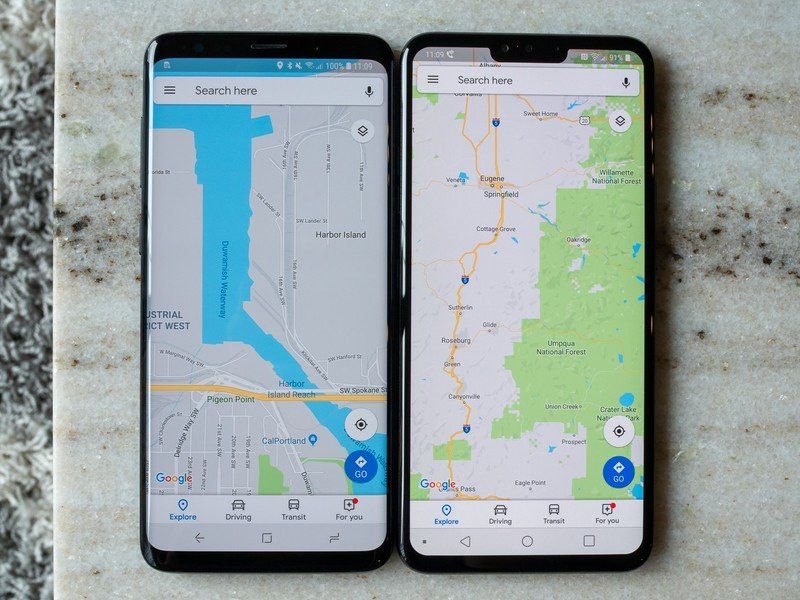 LG V40 vs. Samsung Galaxy S9+
