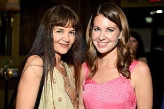 katie holmes at book party