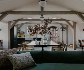 Rustic home designed by Tess Interiors
