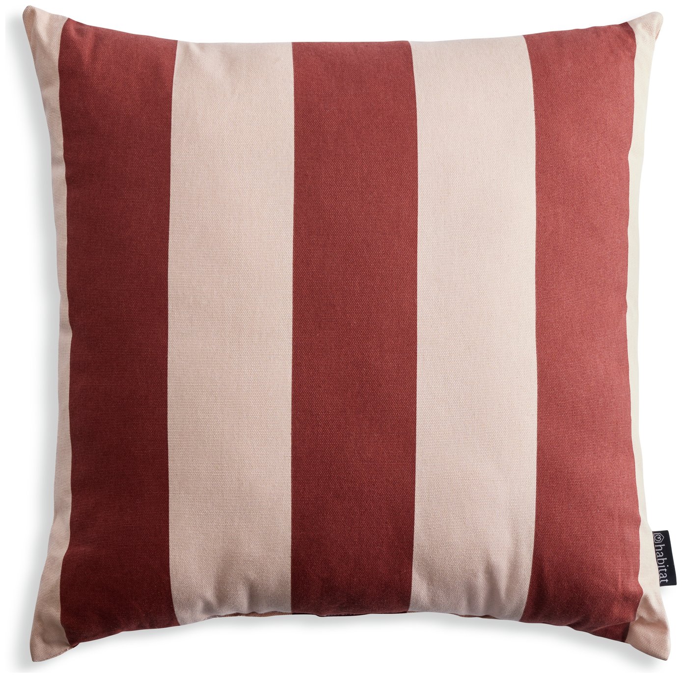 Habitat Stripe Outdoor Cushion - Pink
