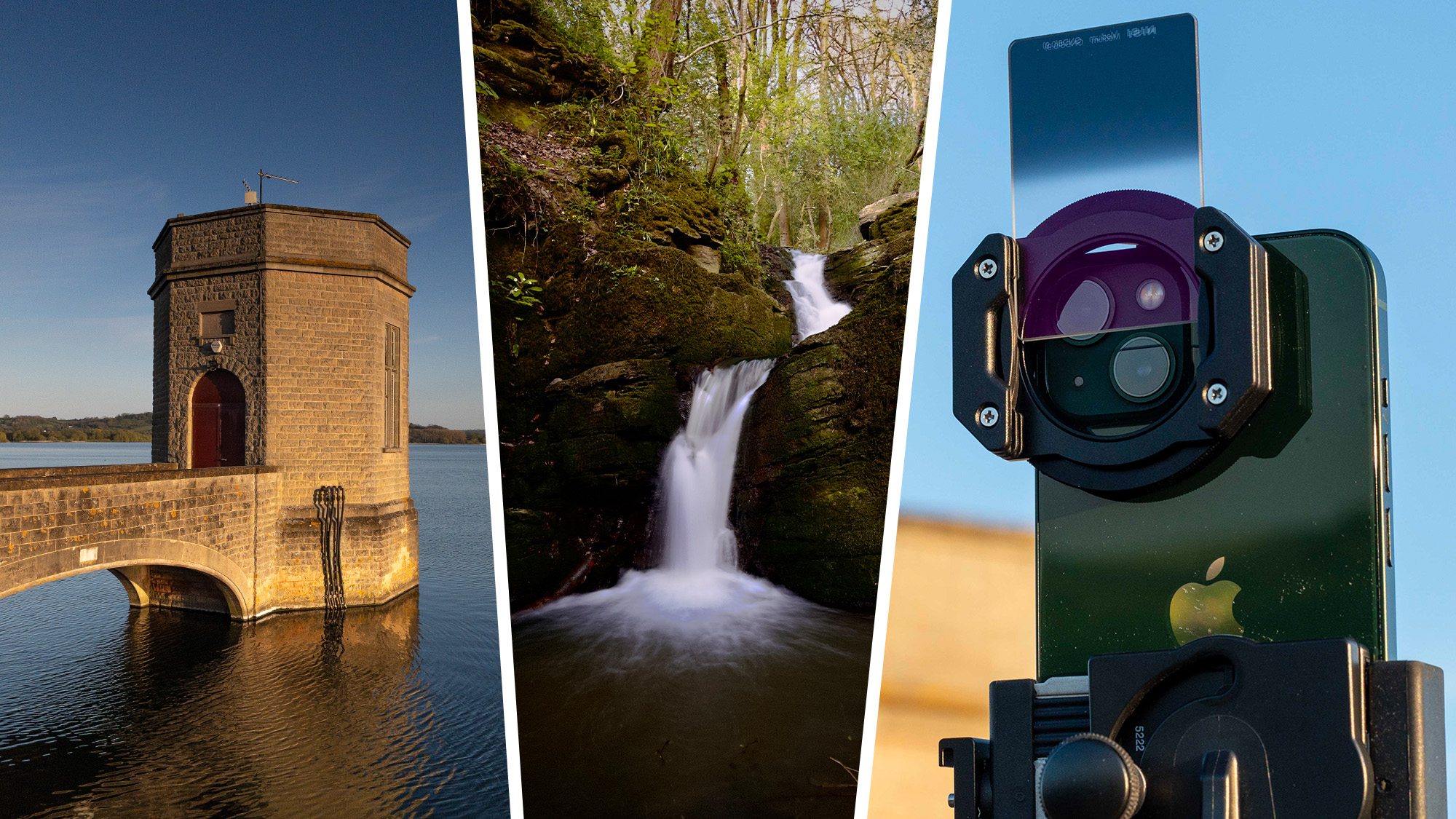 How to use ND filters and polarizing filters on your iPhone camera