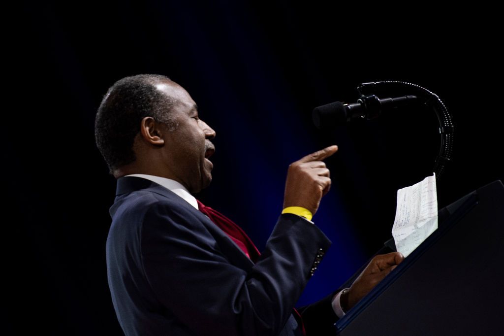 Housing and Urban Development Secretary Ben Carson.